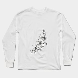 floral Long Sleeve T-Shirt